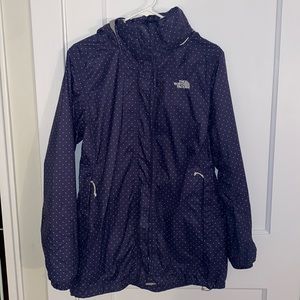 The North face rain jacket